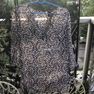 New York & Company XS Blouse 100% Polyester